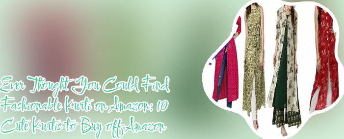 Amazon new stylish kurti