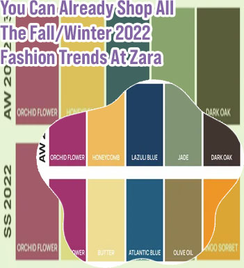 Autumn winter 22 trends