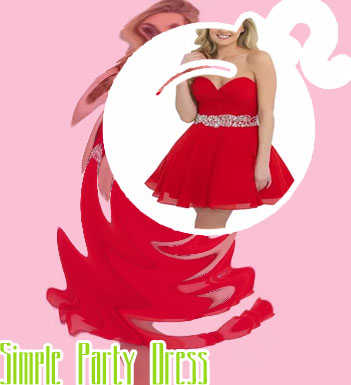 Cute simple party dresses