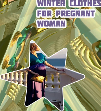 Gown style for pregnant woman