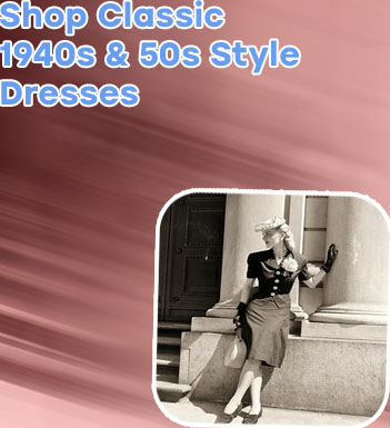 Ladies 40s style clothing