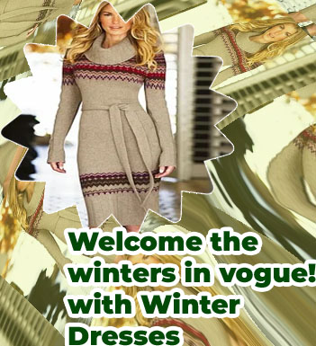 Myntra winter dress