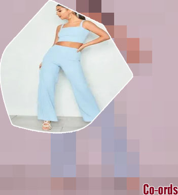 Pink co ord trouser set