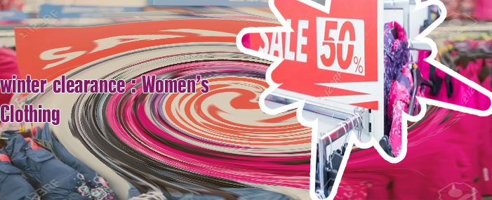 Winter clothes sale